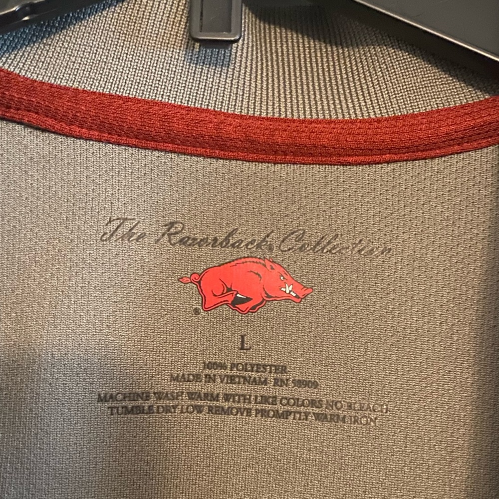 Large Razorback golf polo - Picture 2 of 3